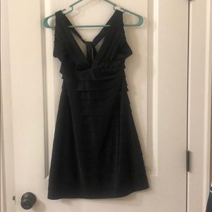 Black cocktail dress